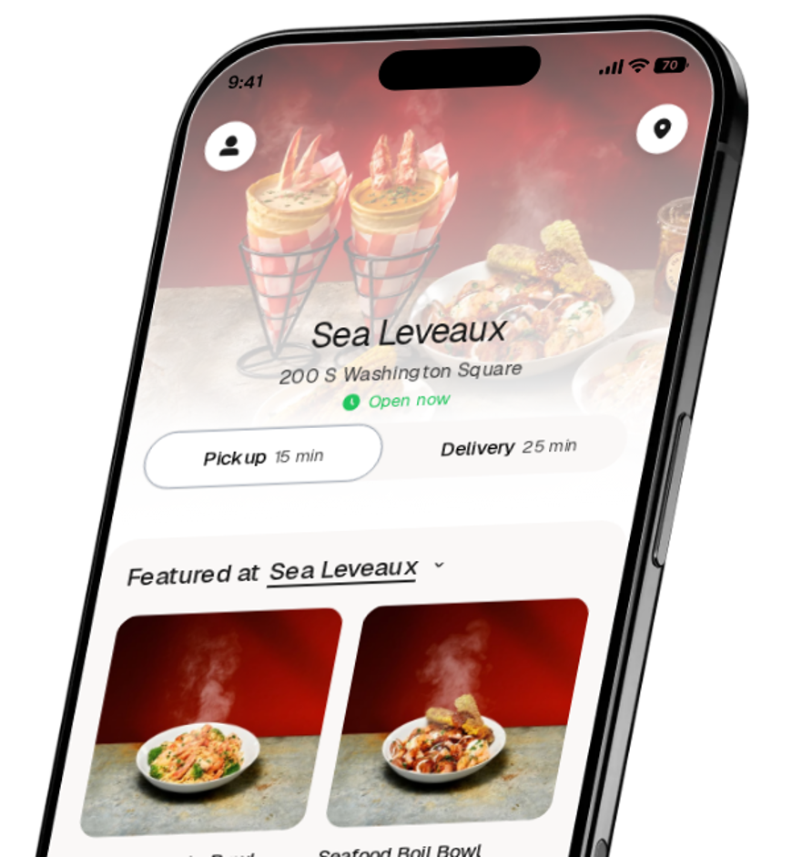 Sea Leveaux app preview
